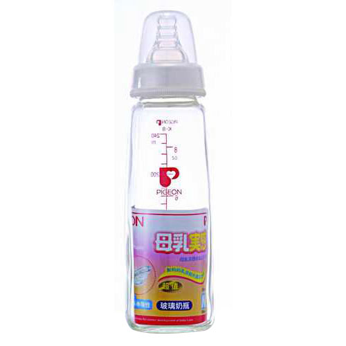 贝亲240ml母乳实感标准玻璃奶瓶^AA21